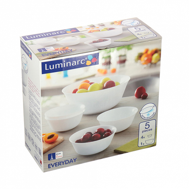 Набор салатников Everyday Luminarc, 5 предметов 000000000001119963