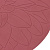 Салфетка сервировочная DE'NASTIA D36см Пионы розовый 100%Хлопок M777716 000000000001167330