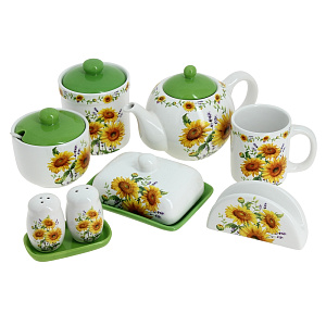 Кружка Подсолнухи Matissa, 370мл 000000000001152619