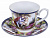 Набор чайный фарфор 12шт 6чашек 250мл+6 блюдец подарочная упаковка МАДОННА 156-01003 000000000001195491