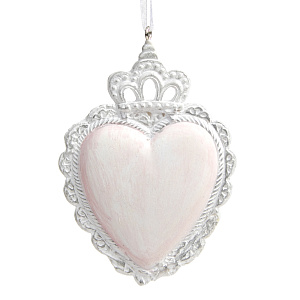 ДУ Белое сердечко 1х6х8,5см 78146 000000000001179652