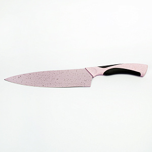 Шеф нож 20см, розовый, нержавеющая сталь, R010630 000000000001196196