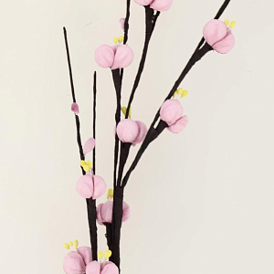 Цветок искусственный "Бересклет" 58см R011102 000000000001199265