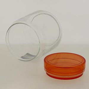 COLORLICIOUS Банка д/сыпучих 0,75л с оранжевой крышкой L8340 000000000001182533