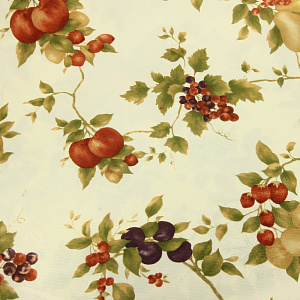 Скатерть DE'NASTIA 100%Полиэстер Вальс цветов D150см E020104 000000000001146905