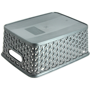 Корзинка My Style S Curver, серебристый, 25.5?19.6?10.3 см 000000000001073136