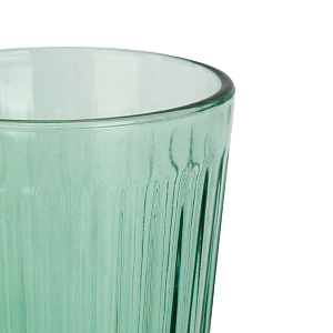Стакан для воды 280мл граненый зеленый стекло PCO438-23-1/PCO618-23-5 000000000001221468