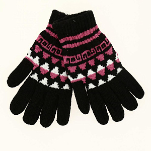 Перчатки женские ромбы р-р 7-9 100%пэ 000000000001182603
