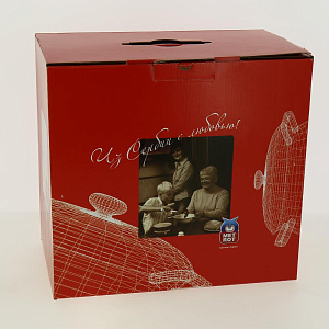 Кастрюля эмалированная со стекл. крышкой Японский сад 5,3л. 195762 000000000001183186