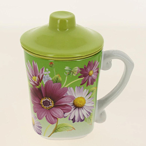 Кружка заварочная 350мл Анемоны 000000000001178514