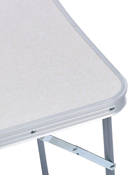 Стол складной 70х50х60см туристический белый металл 000000000001227424