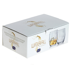 Набор стаканов 6шт 300мл OHEMIA CRISTAL Клаб низкий 08763 000000000001117621