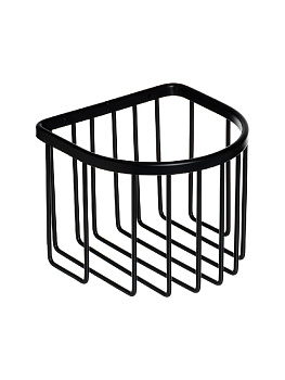 Держатель для туалетной бумаги 13,7x13x10,5см DE'NASTIA черный алюминий 000000000001227447