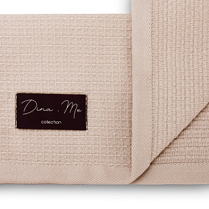 Полотенце кухонное 30х50см LUCKY вафельно-махровое светло-розовый хлопок 100% 000000000001216914