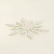 Декоративное украшение Рождественский орнамент Снежинка 13х13см 3шт MANDARIN полистерол 000000000001209326