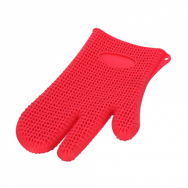 Термостойка рукавица для кухни Marmiton, розовый, силикон 000000000001125423