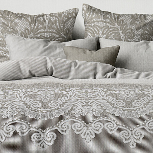 Комплект постельного белья 1,5спальный перкаль"Романтика"(50х70)рисунок 11186-1/11187-1 Даниэль,100%хлопок,635460 000000000001196510