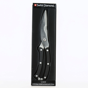 Ножницы кухонные 15х26х50см SWISS DIAMOND нержавеющая сталь пластик 000000000001212804