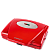 Тостер для бутербродов SCARLETT 700Вт фиксированная панель красный SC-TM11036 000000000001182047