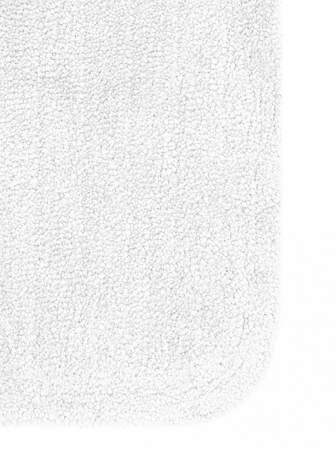 Коврик для ванной 60x100см DE'NASTIA Софт Микрополи белый хлопок 35%/полиэстер 65% 000000000001219252