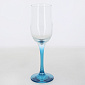 Фужер стеклодля шампанского синяя ножка 190мл ENJOY PASABAHCE44160ВSL