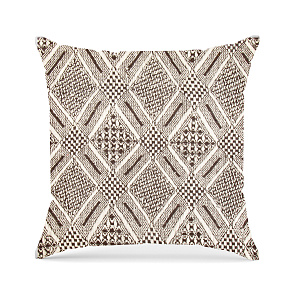 Наволочка декоративная 40х40см LUCKY ROMBO SGTH-MULTI DIAMOND темно-коричневый экрю хлопок 80%/полиэстер 20% 000000000001218030