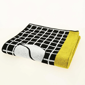 Полотенце махровое 75х150см PRIVILEA Теннис плотность 400гр/м2 хлопок 100% 000000000001206205