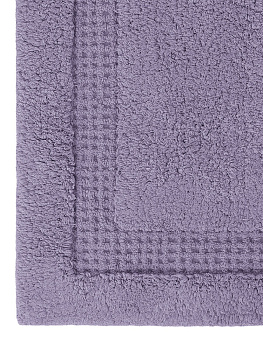 Коврик для ванной 60x100см DE'NASTIA Вафля лаванда хлопок 000000000001220601