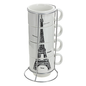 Набор чашек, 150мл, 4 шт 000000000001176049