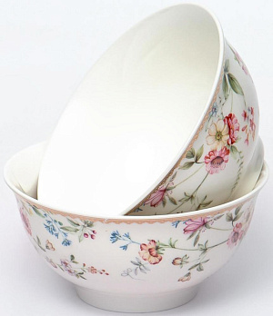 Набор пиал 2шт 300мл 12см BALSFORD Франсуаза подарочная упаковка фарфор 172-42005 000000000001203936