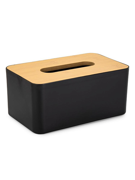 Салфетница 21х12,5х9,5см черный полипропилен/МДФ Салфетница 21х12,5х9,5см черный полипропилен/МДФ 000000000001227952