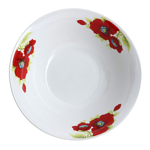 Столовый набор Красные Маки Estetica, 18  предметов 000000000001133893