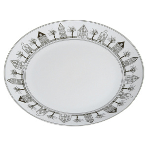 Тарелка обеденная 24,5см ESPRADO Saragossa твердый фарфор 000000000001153694