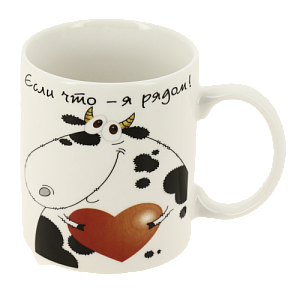 Кружка фарфор 350мл Я РЯДОМ OLAFF 200-08002 000000000001202079