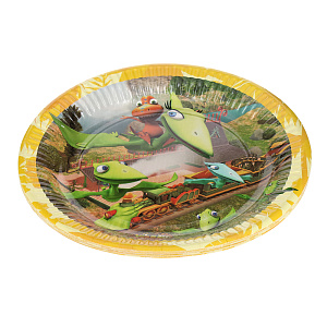 Набор одноразовых тарелок Динозавры Pap Star, 23 см, 10 шт. 000000000001142492