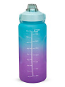 Бутылка для воды 2л  градиент мятный пластик 000000000001228496