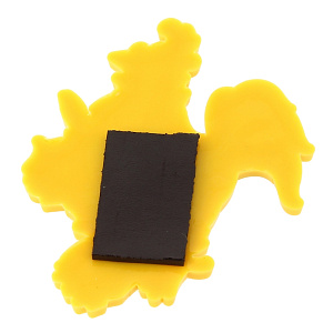 Магнит Петушок ученый Феникс-Презент, 5х4.5х0.5 см 000000000001150474