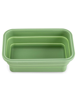 Контейнер складной 500мл оливковый силикон 000000000001229064