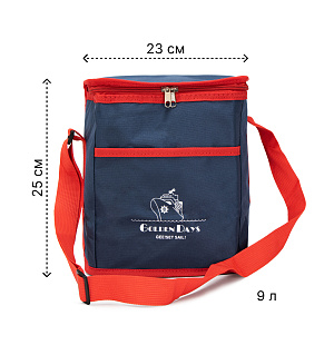 Термосумка 23х16х25см 9л Golden Days dark blue полиэстер 000000000001221483