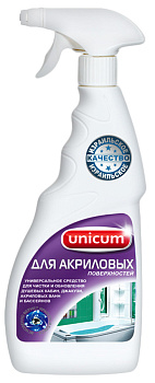 UNICUM для акриловых ванн и душевых кабин спрей 500мл 300087 000000000001193731