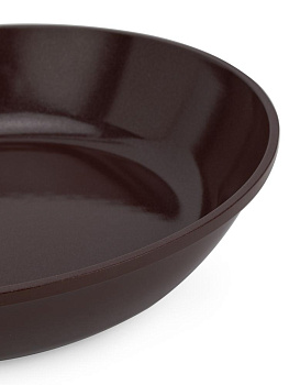 Сковорода 28см МАГИЯ ВКУСА керамическая индукция темный шоколад/капучино алюминий 000000000001228700