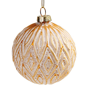 Шар орнамент нежно-розовый 8см ст.78953 000000000001179716