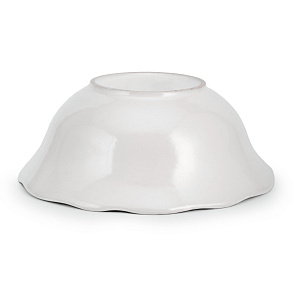 Салатник 17см Узор белая глазурованная керамика 000000000001217591