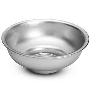 Салатник круглый 20см GLASSCOM Silver стекло 000000000001219175