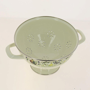 Дуршлаг 2,5л METROT Олива эмаль 000000000001183455