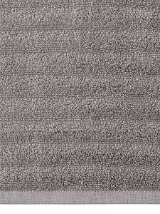 Полотенце махровое 70x130см LUCKY Узкая волна серый хлопок 100% 000000000001220913