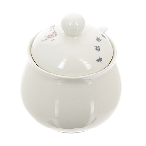 Сахарница с ложкой Птицы на ветке ТимА 000000000001132892