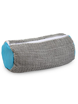 Мешок для стирки обуви 39х19см серый микрофибра / полиэстер 000000000001229165