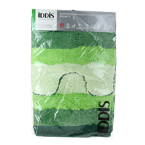 Набор ковриков для ванной и туалета Green Gradiente, 2 шт 000000000001161404