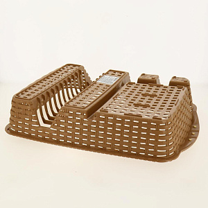 Сушилка для посуды ротанг 48*38*9см, 0757 000000000001188632